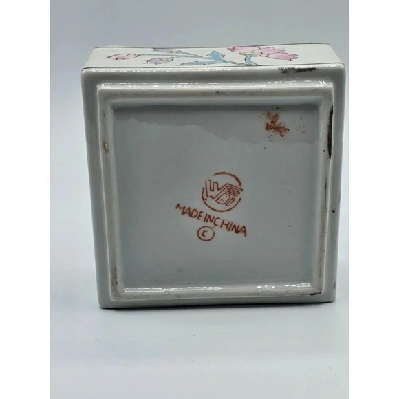 Vintage Hand Painted Trinket Box  WBI 1970s - Picture 11 of 11